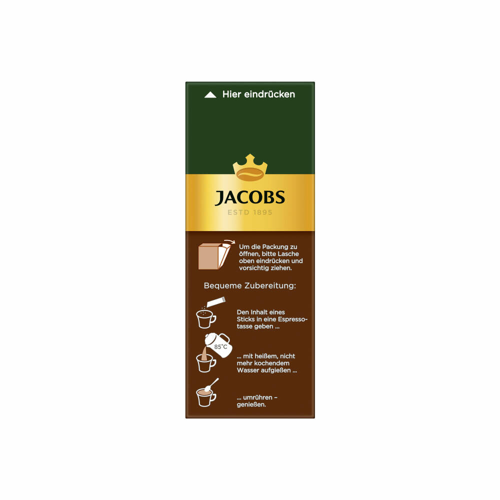 Jacobs Type Espresso, soluble coffee, instant coffee, instant coffee, 25 single servings