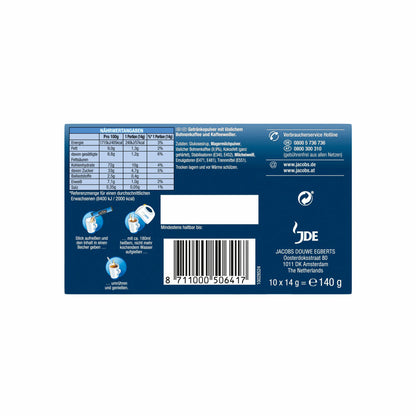 Jacobs 2in1 löslicher Kaffee, Instantkaffee, 10 Becherportionen