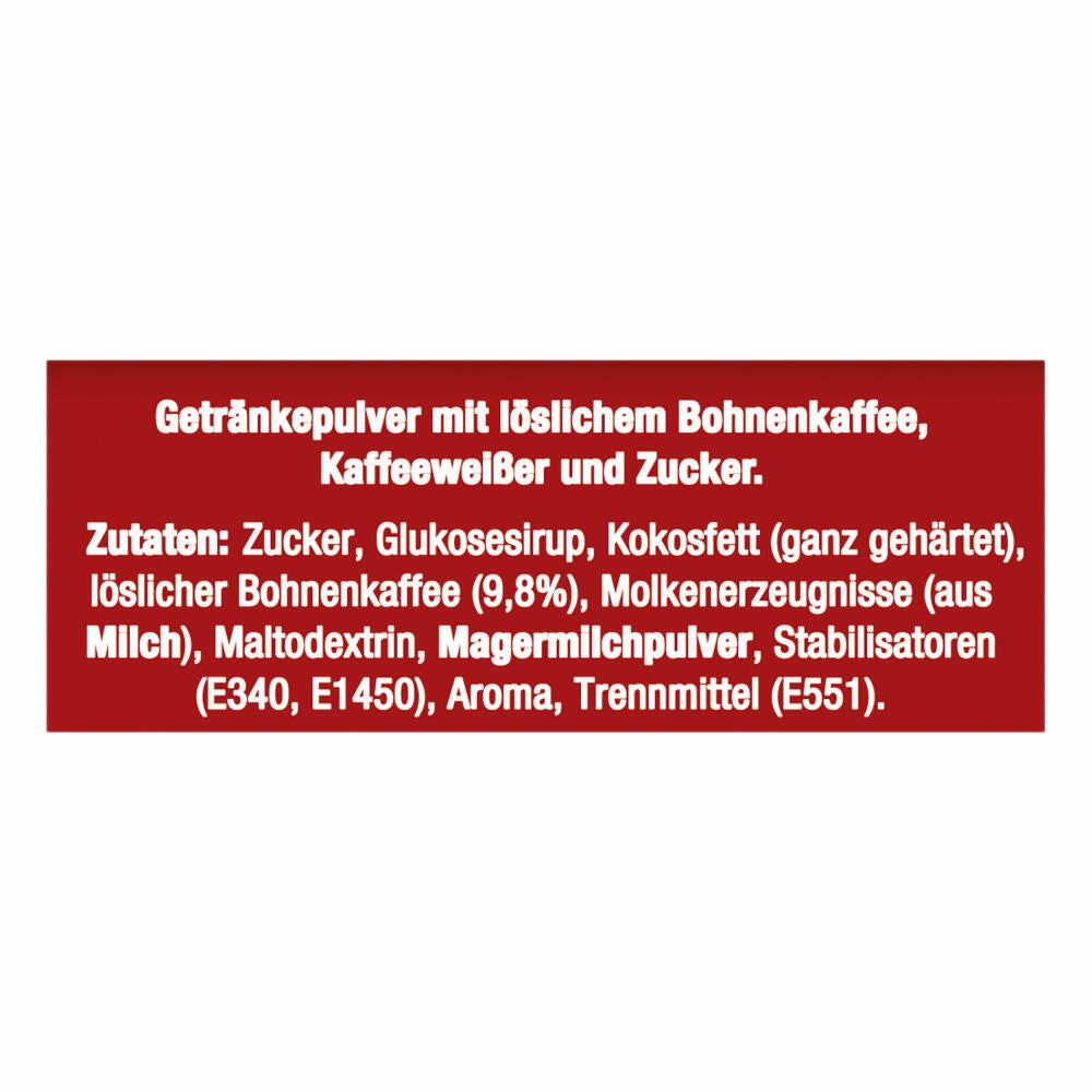 Jacobs Momente Cappuccino, Löslicher Kaffee, Instantkaffee, Instant Kaffee, Löskaffee, Dose, 220 g