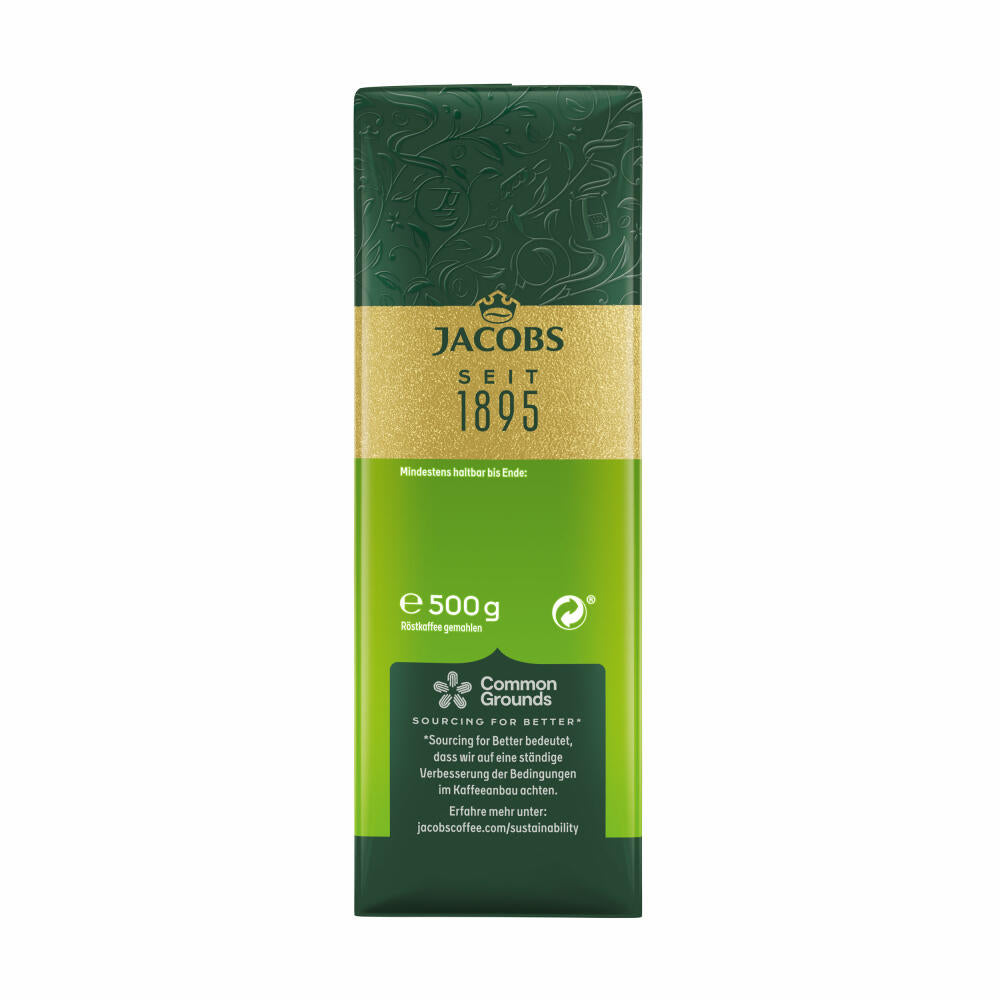 Jacobs Auslese Classic Ground, ground roasted coffee, filter coffee, coffee, 500 g