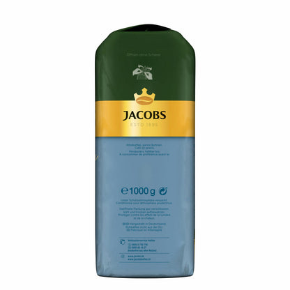 Jacobs Crema Mild Expertenröstung, Röstung des Jahres, Kaffee, ganze Bohnen, Röstkaffee, Kaffeebohnen, 1000 g