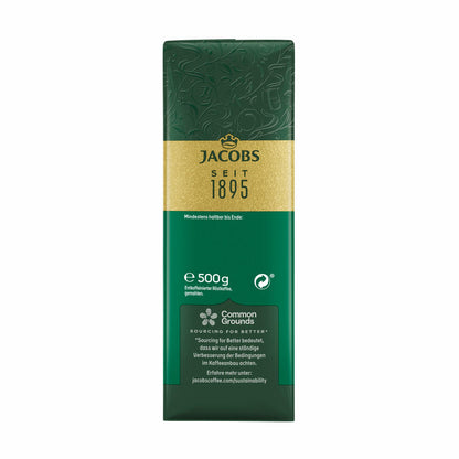 Jacobs Krönung Decaffeinated, ground roasted coffee, filter coffee, coffee, 500 g