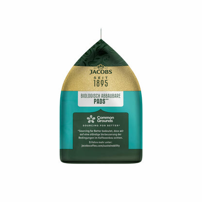 Jacobs Kaffeepads Crema Pads, Balance, Samtiger & Weicher Geschmack, Kaffee, 18 Pads