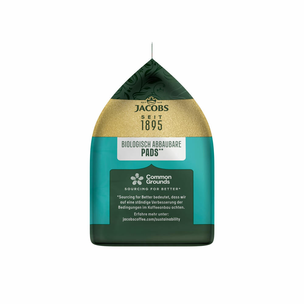 Jacobs Coffee Pads Crema Pads, Balance, Velvety &amp; Soft Taste, Coffee, 18 Pads