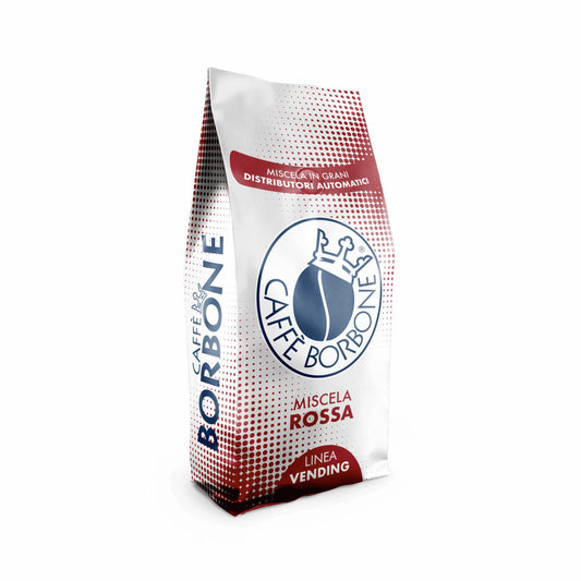 Caffè Borbone Bohnenkaffee Miscela Rossa, Ganze Bohnen, 1000 g