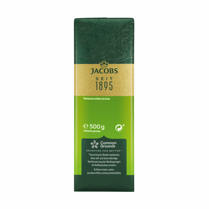 Jacobs Auslese Classic Ground, ground roasted coffee, filter coffee, coffee, 500 g