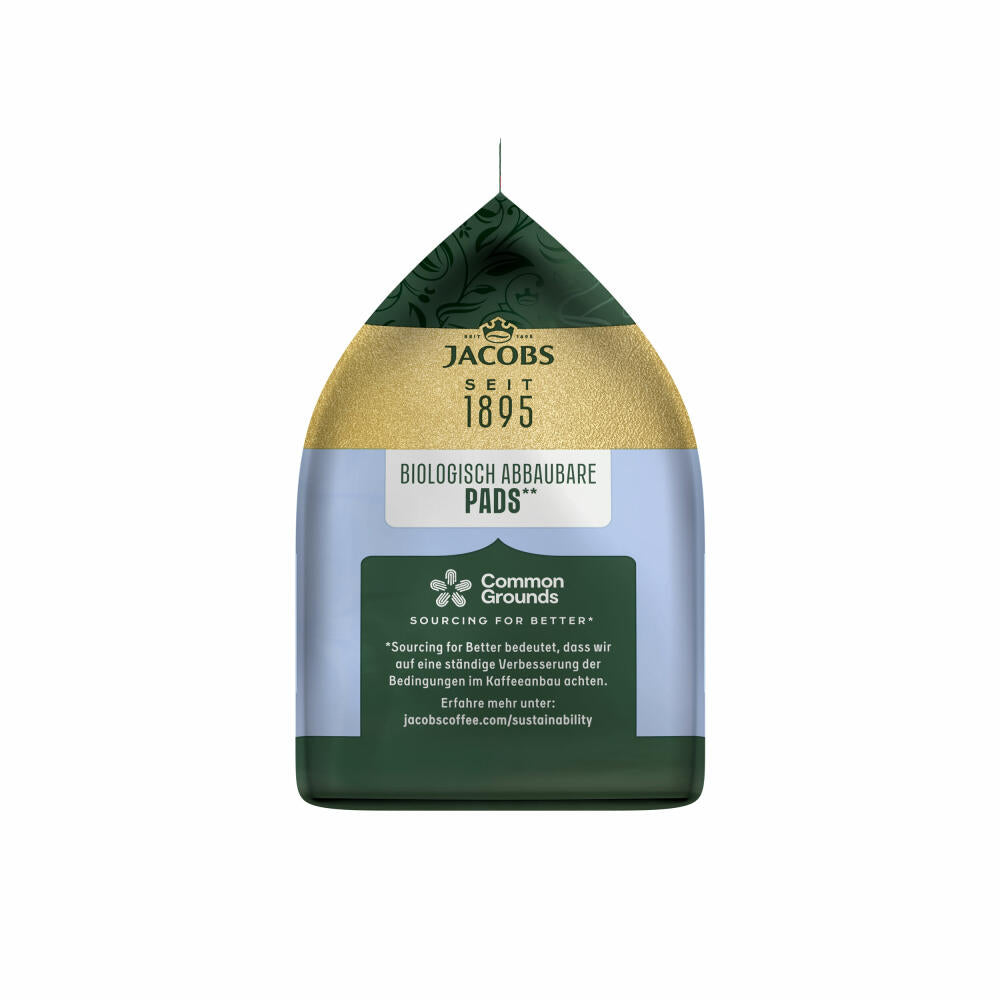 Jacobs Kaffeepads Crema Pads, Mild, Milder & Weicher Geschmack, Kaffee, 18 Pads