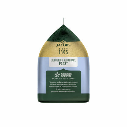 Jacobs Kaffeepads Crema Pads, Mild, Milder & Weicher Geschmack, Kaffee, 18 Pads
