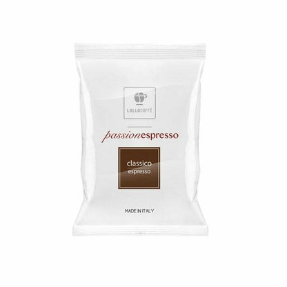 Lollocaffè Kaffeekapseln Espresso Classico, kompatibel mit Nespresso-Kapselsystem, 100 Kapseln à 5.5 g
