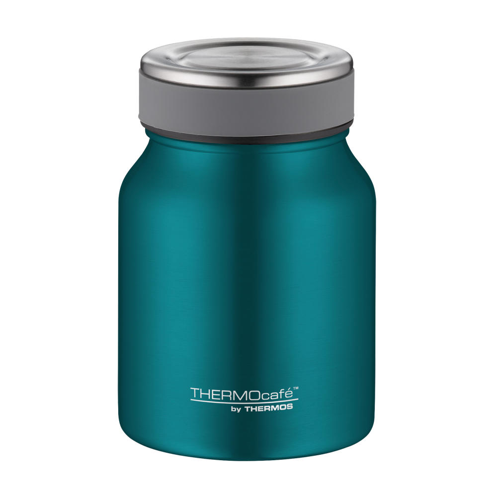 Thermos Isolier-Speisegefäß TC Food Jar, Speisebehälter, Lebensmittelaufbewahrung, Edelstahl, Teal, 0.5 L, 4077.255.050