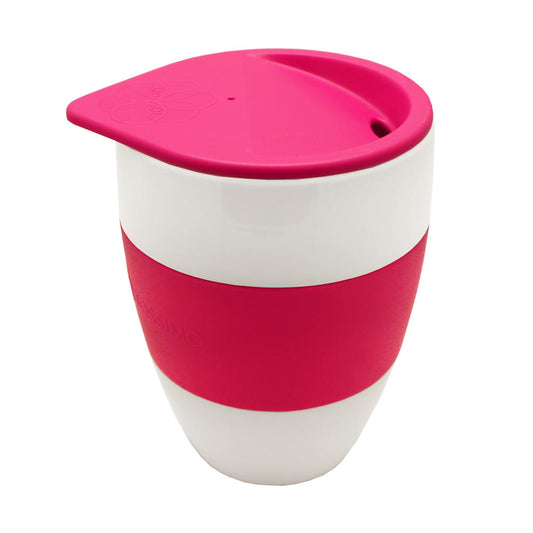 Tassimo Koziol Aromabecher To Go, Kaffeebecher, Kunststoff, Pink, 400 ml