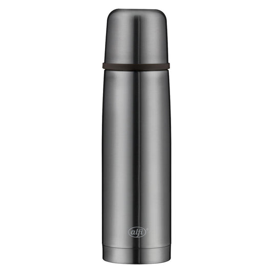 Alfi Isolierflasche Isotherm Perfect automatic, Isoflasche, Thermosflasche, Flasche, Edelstahl, Grey, 0.5 L, 5737.234.050