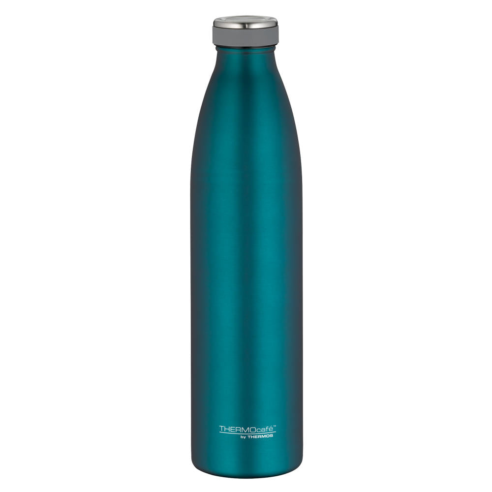 Thermos TC Bottle Isoliertrinkflasche, Isolierflasche, Trinkflasche, Thermoflasche, Edelstahl, Teal matt, 1 L, 4067.255.100