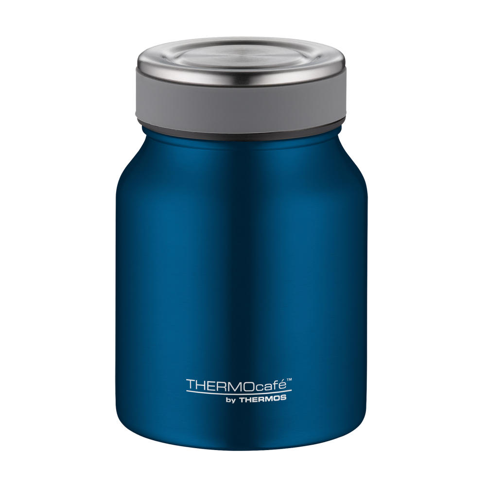 Thermos Isolier-Speisegefäß TC Food Jar, Speisebehälter, Lebensmittelaufbewahrung, Edelstahl, Saphire Blue, 0.5 L, 4077.259.050
